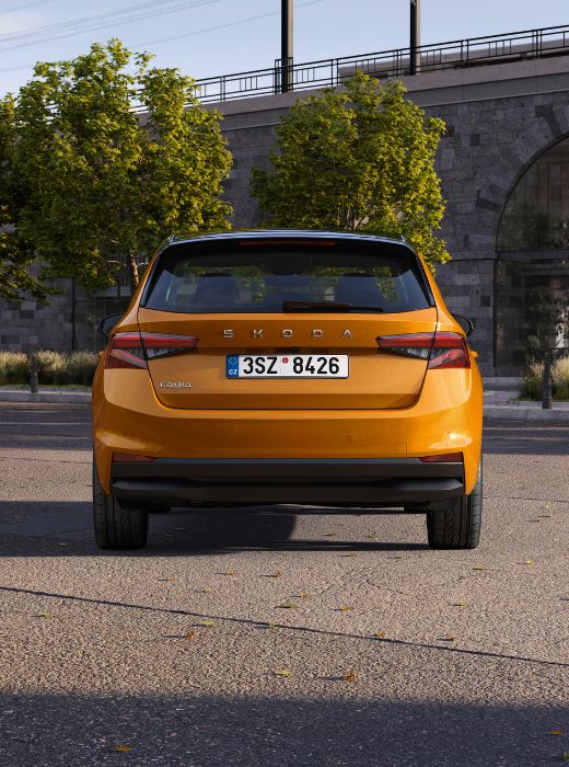skoda fabia tył - salon skody śląsk